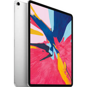 12.9" iPad Pro (Late 2018, 64GB, Wi-Fi + 4G LTE, Silver)