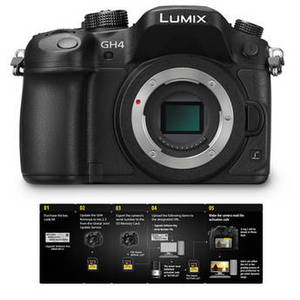Lumix DMC-GH4 Mirrorless Micro Four Thirds Digital Camera with V-Log L Activation Code Kit