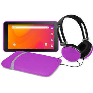 7" EGQ378 16GB Tablet Bundle (Wi-Fi, Purple)
