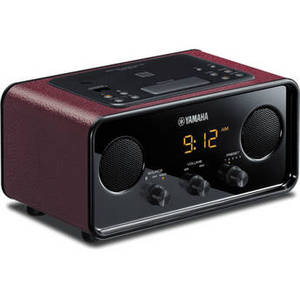 TSX-B72 Desktop Audio System (Dark Red)