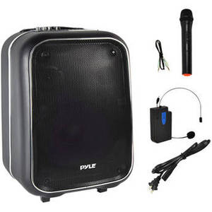 Portable PA Loudspeaker Bluetooth Stereo System