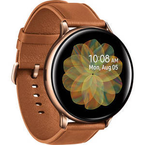 Galaxy Watch Active2 LTE Smartwatch (Stainless Steel, 44mm, Gold)
